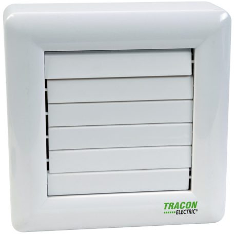 Tracon 230 VAC, 15W, 80 m3/h, 33 dB,100 mm VFM100-BT Fürdőszoba vent. hőelemmel műk. frontzsalu, golyóscsap.+időzítő 5997374216029