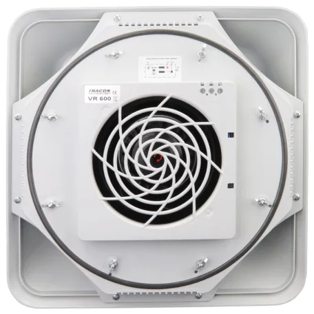 Tracon 600 m3/h, IP44, 80 W, 230 VAC, 0.45 A, 64 dB VR600 Tető ventilátor 5997374229623