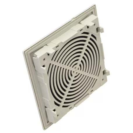 Tracon V150 150×150mm V150-KNY Kilépő levegő nyílás szűrőbetéttel 5997374203708