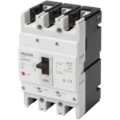   Tracon 3P,180A,Ir=(0,8-1,0)In,400/415V, 50/60Hz, Icu=36kA, Ics=25kA AKM2-180 Kompakt megszakító 5997374221474