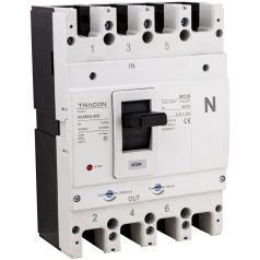   Tracon 4P,400A,Ir=(0,8-1,0)In,400/415V, 50/60Hz, Icu=50kA, Ics=35kA AKMN3-400 Kompakt megszakító 5997374234450