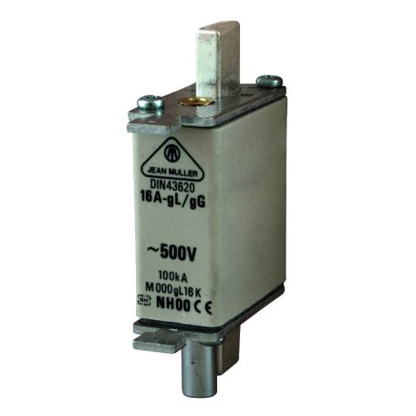 Tracon Un=500V AC, 32A, 00C, 100kA/500VAC, gG NK00C-32 Kiütőszeges késes biztosító 5997374225595