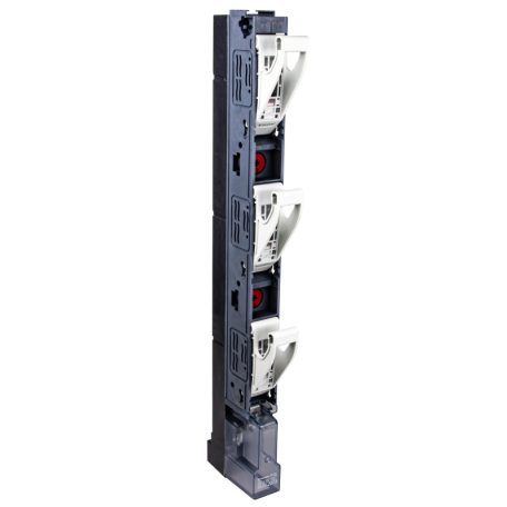 Tracon 400VAC,160A, 500VAC,125A, 690VAC,100A, 50 kA, 3x1P, NH00, M8 DSV00-3S Függ. bizt. szakaszolókapcs, 160A, pólusonként nyit, sarus 5997374236591
