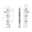 Tracon 500/690V AC, 220/400V DC, max.160A, 3P, 00, U SL00-3X/185/KU00 Függőleges biztosítós szakaszolókapcsoló, pólusonként nyitás 5997374175838