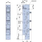 Tracon 500/690V AC, 220/400V DC, max.400A, 3P, 2, V SL2-3X/9/KM2G-F Függőleges biztosítós szakaszolókapcsoló, pólusonként nyitás 5997374175852