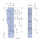 Tracon 500/690V AC, 220/400V DC, max.250A, 3P, 1, -V- SL1-3X3/9/KM2G-F Függőleges biztosítós szakaszolókapcsoló, egyszerre nyitás 5997374184038