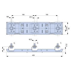   Tracon  AL-SL00/42 Adapter 00-ás méretű készülék kiemelésére, SL00-hoz 5997374186858
