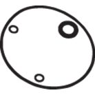 Tracon IP65 (32A, 63A) TKT-65/2 Kapcsolódoboz tömítő készlet 5997374141093