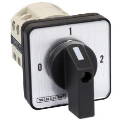   Tracon 400V, 50Hz, 32A, 2×3P, 11kW, 64×64mm, 90° TKB-329/3 Választókapcsoló, 0-1-2 5997374140485
