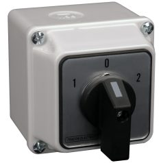   Tracon 400V, 50Hz, 32A, 11kW, 64×64mm, IP44 TKM-32/NT Tokozott közvetlen irányváltó motorkapcsoló, 1-0-2 5997374140959