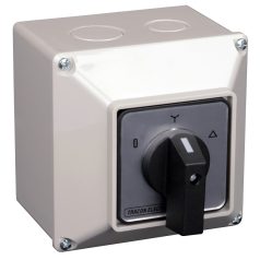   Tracon 400V, 50Hz, 32A, 11kW, 64×64mm, IP65 TKM-32/CT65 Tokozott közvetlen Y-D motorkapcsoló 5997374157155