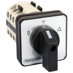   Tracon 400V, 50Hz, 63A, 18,5kW, 64×64mm TKM-63/C Közvetlen Y-D motorkapcsoló 5997374140980