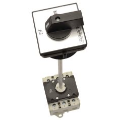   Tracon 400V, 50Hz, 20A, 4P, 5,5kW, 64×64mm TS-20/4K Szakaszoló kapcsoló ajtókupplunggal 5997374147101