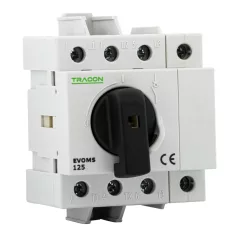   Tracon 400V, 50Hz, 125A, 1P, 25-50mm2 EVOMS-N63-125 N pólus az EVOMS szériához 5997374150224