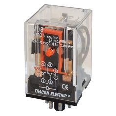   Tracon 48V DC / 2×CO, (3A, 230V AC / 28V DC) RM08-48DC Ipari relé 5997374136808