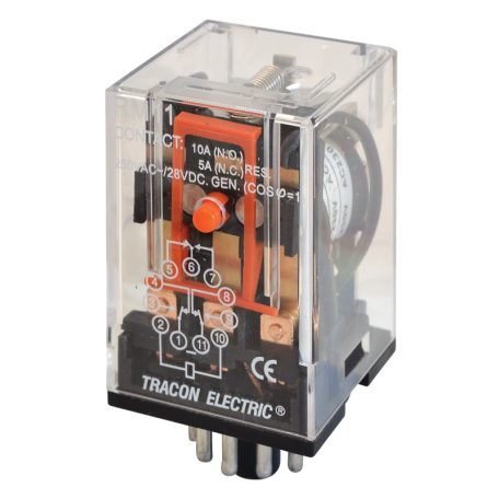Tracon 230V AC / 3×CO, (3A, 230V AC / 28V DC) RM11-220AC Ipari relé 5997374115216