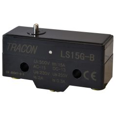   Tracon 1xCO, 2A/230V AC-15, 0,3A/250V DC-13 IP00 LS15G-B Helyzetkapcsoló, ütközős 5997374125338