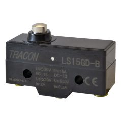  Tracon 1xCO, 2A/230V AC-15, 0,3A/250V DC-13, IP00 LS15GD-B Helyzetkapcsoló, rövid kúpos, ütküzős 5997374132824