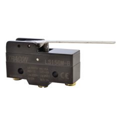   Tracon 1xCO, 2A/230V AC-15, 0,3A/250V DC-13, 49mm, IP00 LS15GM-B Helyzetkapcsoló, rugószáras 5997374132831