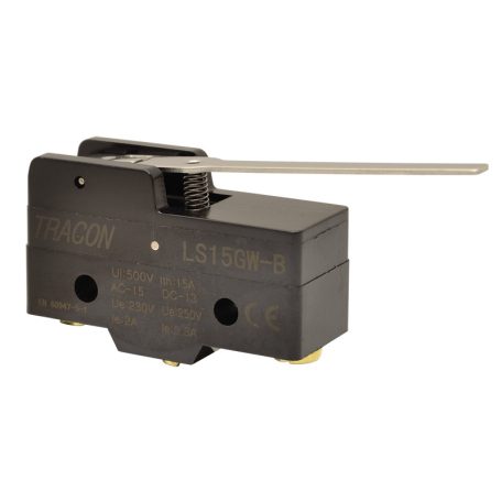 Tracon 1xCO, 2A/230V AC-15, 0,3A/250V DC-13, 48mm, IP00 LS15GW-B Helyzetkapcsoló, rugószáras 5997374132893