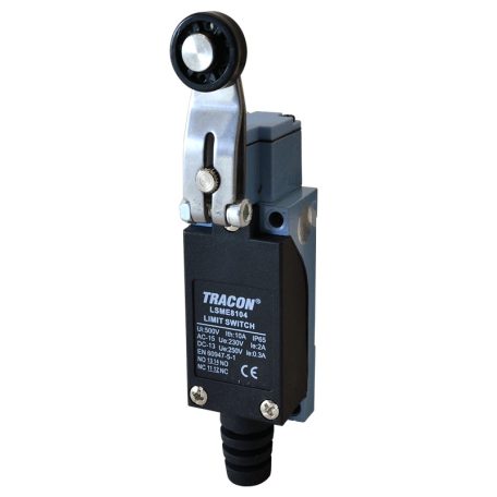 Tracon 1xNO+1xNC, 2A/230V AC-15, 0,3A/250V DC-13, 30mm, IP65 LSME8104 Helyzetkapcsoló, lengőkar-görgő 5997374133029