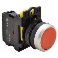   Tracon 1×NC, 5A/230V AC-15, IP65 NYK3-R Egyszerű nyomókapcsoló, piros 5997374204330