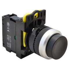   Tracon 1×NO, 5A/230V AC-15, IP42 NYK3-HBK Kiálló nyomókapcsoló, fekete 5997374204408