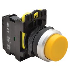   Tracon 1×NO, 5A/230V AC-15, IP42 NYK3-HY Kiálló nyomókapcsoló, sárga 5997374204439