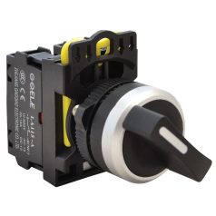   Tracon 1×NO+1×NC, 5A/230V AC-15, IP65 NYK3-S21BK Karos kapcsoló, kétállású 5997374204972