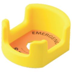   Tracon W=65mm, H=80mm, D=38mm, ABS NYG3-PH65 Védőgallér íves 5997374214995