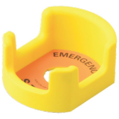 Tracon W=65mm, H=80mm, D=38mm, ABS NYG3-PH65 Védőgallér íves 5997374214995