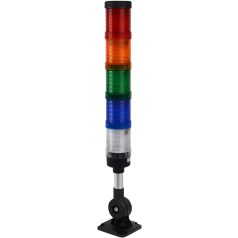   Tracon 230V AC, IP65, 80 dB NYG3-70KITAC230 Fényjelző oszlop alapcsomag (talp, rúd, fedelek, duda, kábel 5997374223690