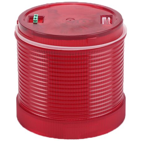 Tracon 230V AC, IP65 NYG3-70230R Fényjelző oszlop, piros fényűhenger, hangjelzéses aljzathoz 5997374223614