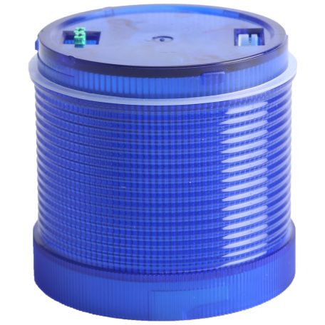 Tracon 230V AC, IP65 NYG3-70230B Fényjelző oszlop, kék fényű henger, hangjelzéses aljzathoz 5997374223591