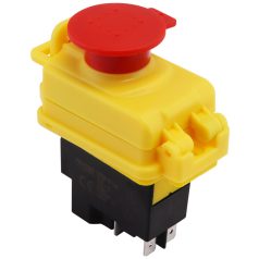   Tracon 4PIN, 230VAC, 12A/AC3, IP54, 6,3×0,8 SSTM-01 Relés biztonsági kapcsoló, gombafejű reteszeléssel 5997374174718