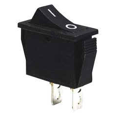  Tracon 16(6)A, 250V AC TES-13 Készülékkapcsoló, BE-KI, fekete (0-I felirat) 5997374138239