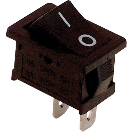 Tracon 16(6)A, 250V AC TES-34 Készülékkapcsoló, BE-KI, fekete (0-I felirat) 5997374138307