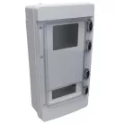 Tracon 1×6mod+115×94, H×W×D=460×240×132mm, IP65, IK10 CMB3 3F Fogyasztásmérő szekrény, almérőhöz 5997374225533