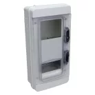 Tracon 1×5mod+100×80, H×W×D=350×170×100mm, IP65, IK10 CMB1 1F Fogyasztásmérő szekrény, almérőhöz 5997374225526