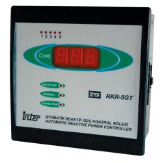 Automatikus működésű szabályozó (5 db kondenzátortelephez)