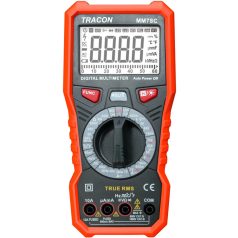   Tracon ACV, DCV, ACA, DCA, TRMS, Ohm, Hz, C, °C, dioda, NCV, signal MM78C Digitális multiméter TRMS 5997374223997