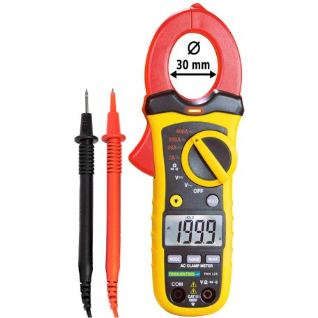 Tracon ACV/DCV 600V, R, ACA 400A, d=30mm PAN124 Digitális lakatfogó 9120037331241
