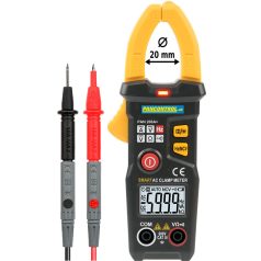   Tracon ACV/DCV 600V , ACA 200A, R, Hz,d=20mm PAN200A+ Digitális lakatfogó 9120037335201