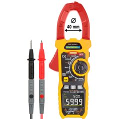   Tracon ACV/DCV 600V , ACA/DCA 1000A, R, Hz, C, d=35mm PAN1000AD Digitális lakatfogó AC/DC TrueRMS 9120037331005