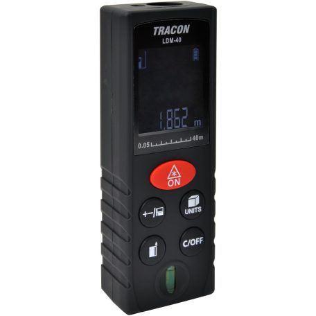 Tracon max. 40m LDM40 Lézeres távolságmérő 5997374220736