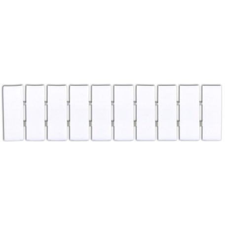 Tracon TSKA1,5.. J4 Jelölőlapka TSKA, TSKB sorozatkapocshoz, (10 modul), W=4mm 5997374206846