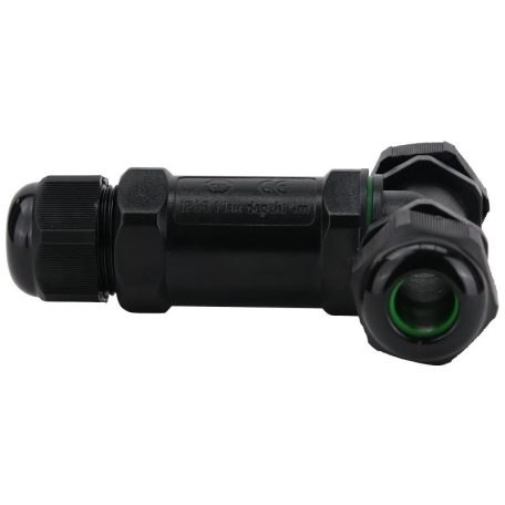 Tracon 0.5-4 mm2, IP68, PC+PA6.6, 3P, 450VAC, 24A CST4-T3P Tömítőszelencés kábeltoldó, T-elágazó 5997374221788