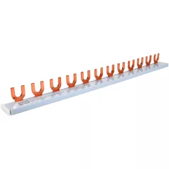   Tracon max.63A, 230/400VAC, 1P, 12modul, 215mm TFSS-1V-12 Soroló sín - villás kivitelű 5997374185387