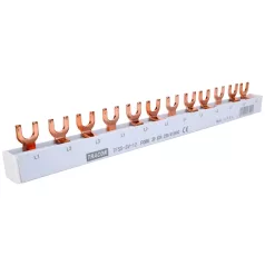   Tracon max.63A, 230/400VAC, 3P, 12modul, 215mm TFSS-3V-12 Soroló sín - villás kivitelű 5997374185400