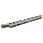 Tracon 230/400VAC, 63A, 7,6×18,3mm, L=250 mm, 24P, IP20 NPE-Z-24 Szigetelt földelősín (N/PE) EDSS-12/. mod.elosztóhoz 5997374201674